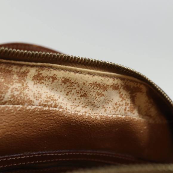 CELINE Macadam Canvas Hand Bag PVC Brown Auth 75226 - Picture 11 of 16